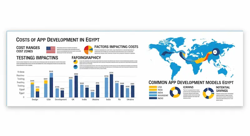 مقارنة أسعار تطوير التطبيقات في مصر والخارج