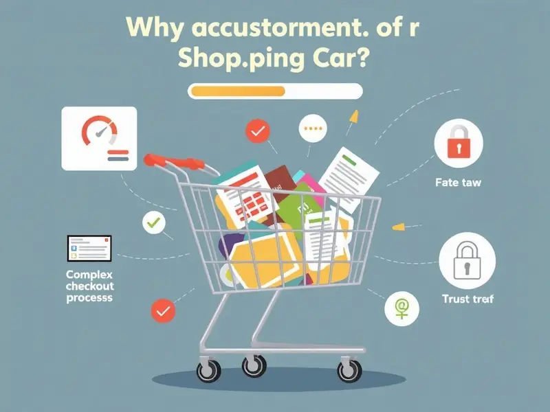 أسباب تخلي العملاء عن العربة الشرائية في المتاجر الإلكترونية