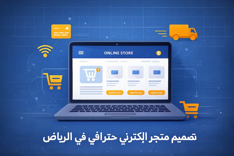 تصميم متجر الكتروني بالرياض