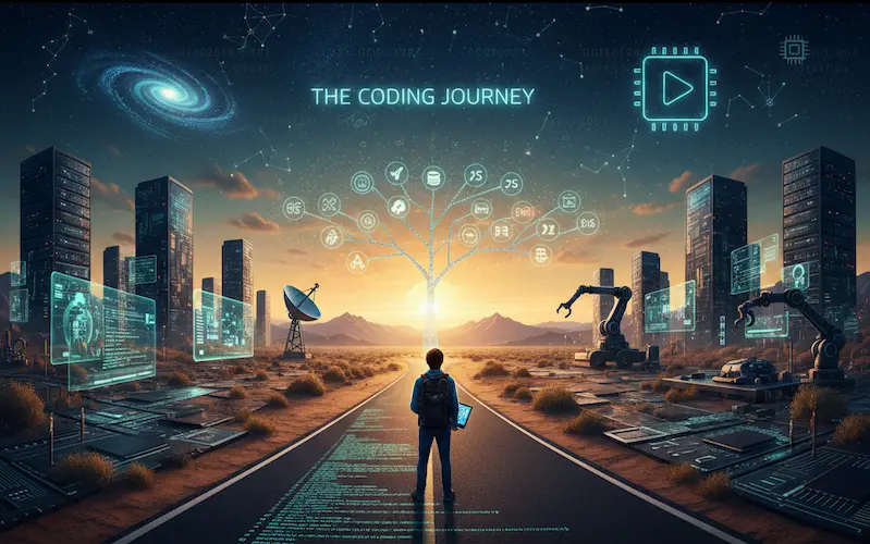 رحلة شخصية في البرمجة