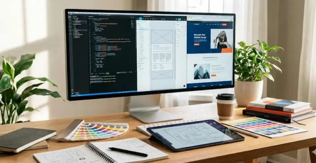 كيفية تصميم موقع إلكتروني محترف