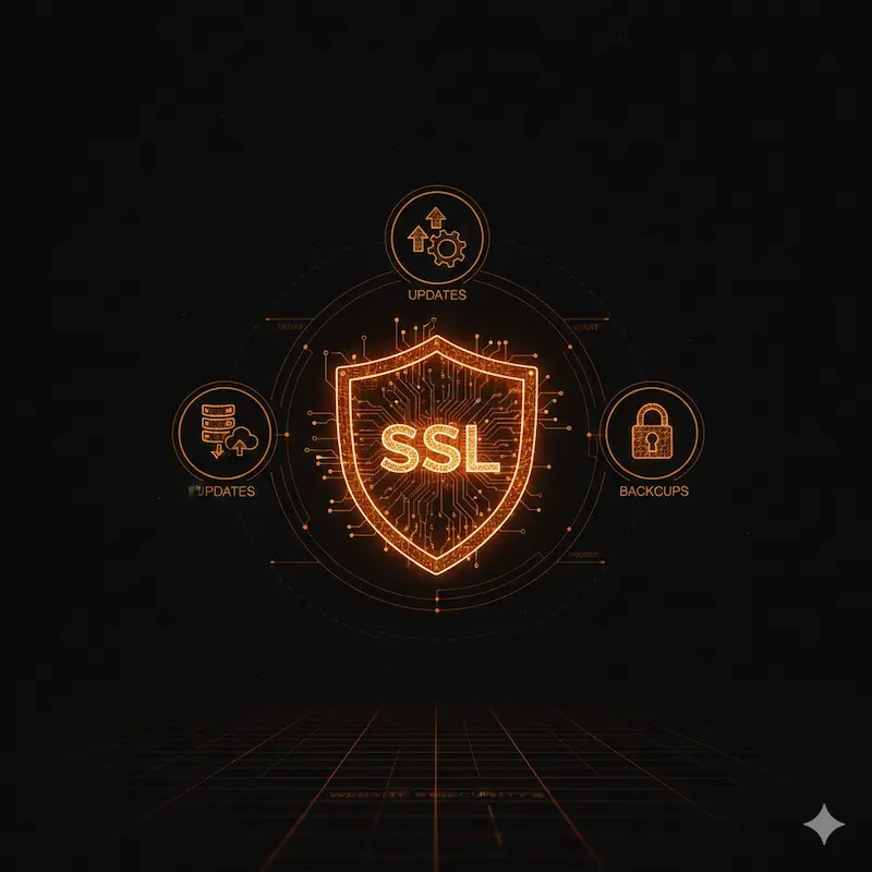 أمان وحماية المواقع الإلكترونية