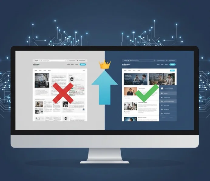 أهمية تصميم موقع إلكتروني احترافي
