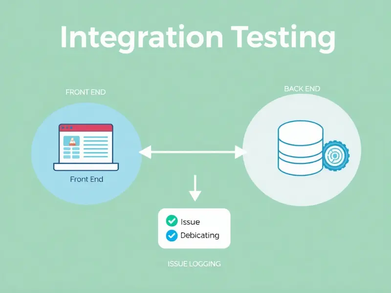 اختبار التكامل وضمان عمل مكونات التطبيق معًا بسلاسة