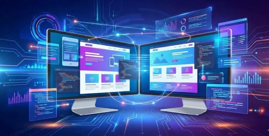 انشاء موقع ويب