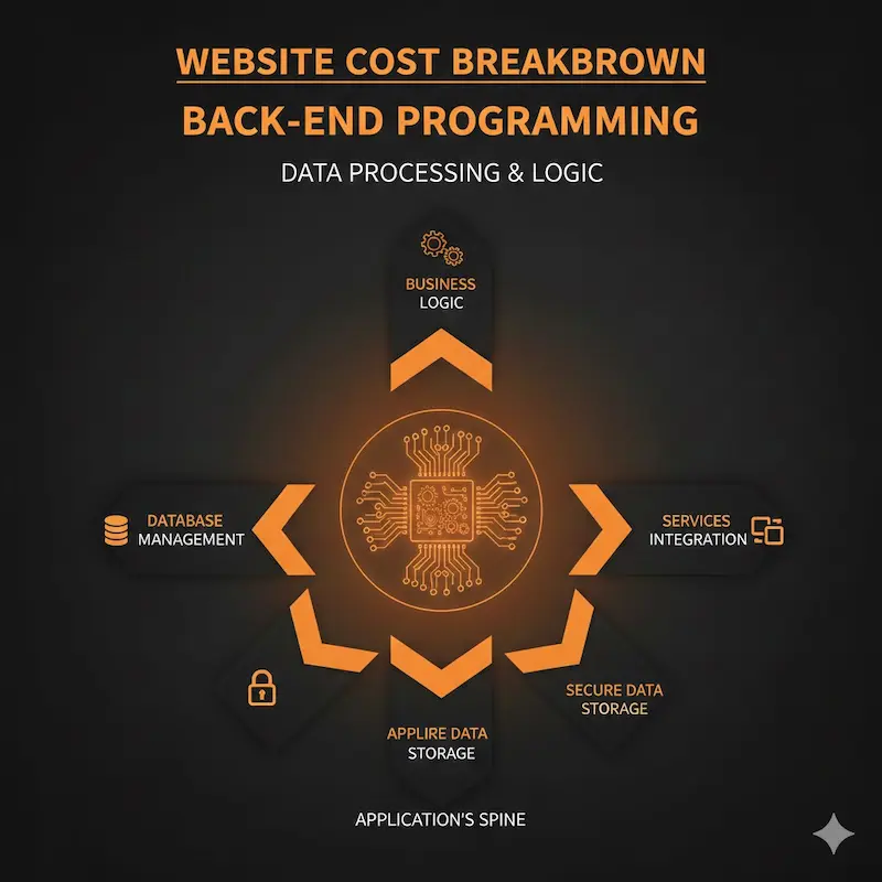 برمجة الواجهة الخلفية للموقع الإلكتروني