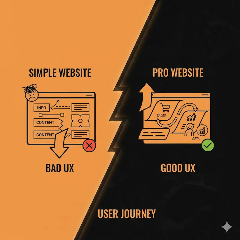 تأثير تجربة المستخدم على نجاح الموقع
