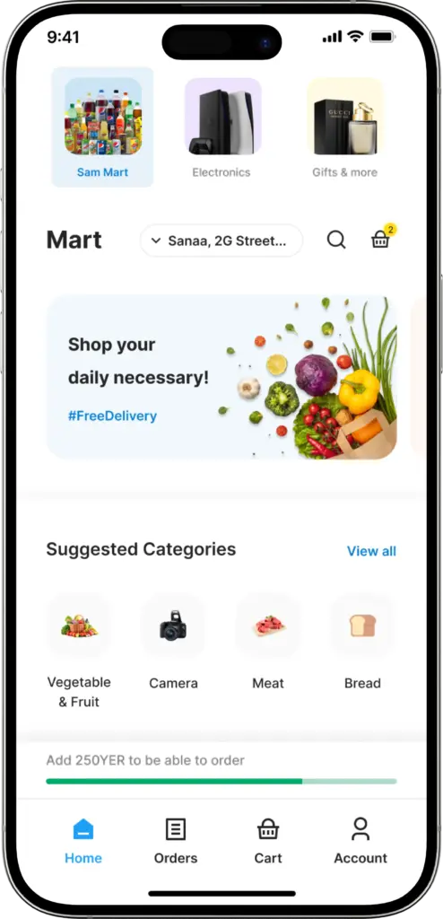 Project Image: BarqDaily App