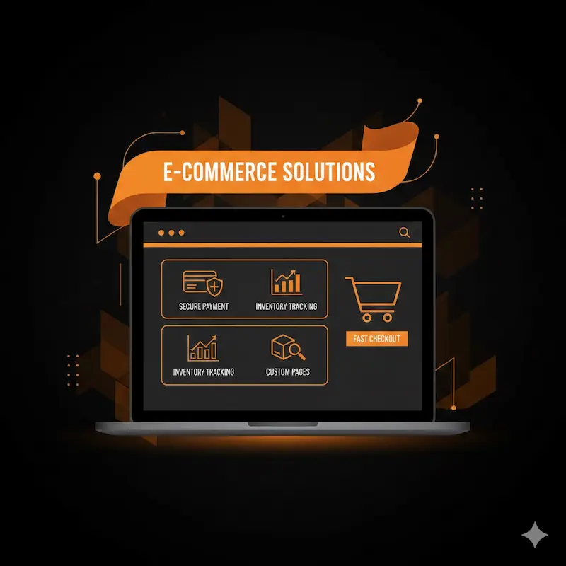 E-Commerce Capabilities | شركات برمجة في مصر - شركات البرمجة في مصر -شركات برمجيات في مصر -شركات سوفت وير في مصر - برمجيات في مصر E-commerce website with secure payments and optimized checkout