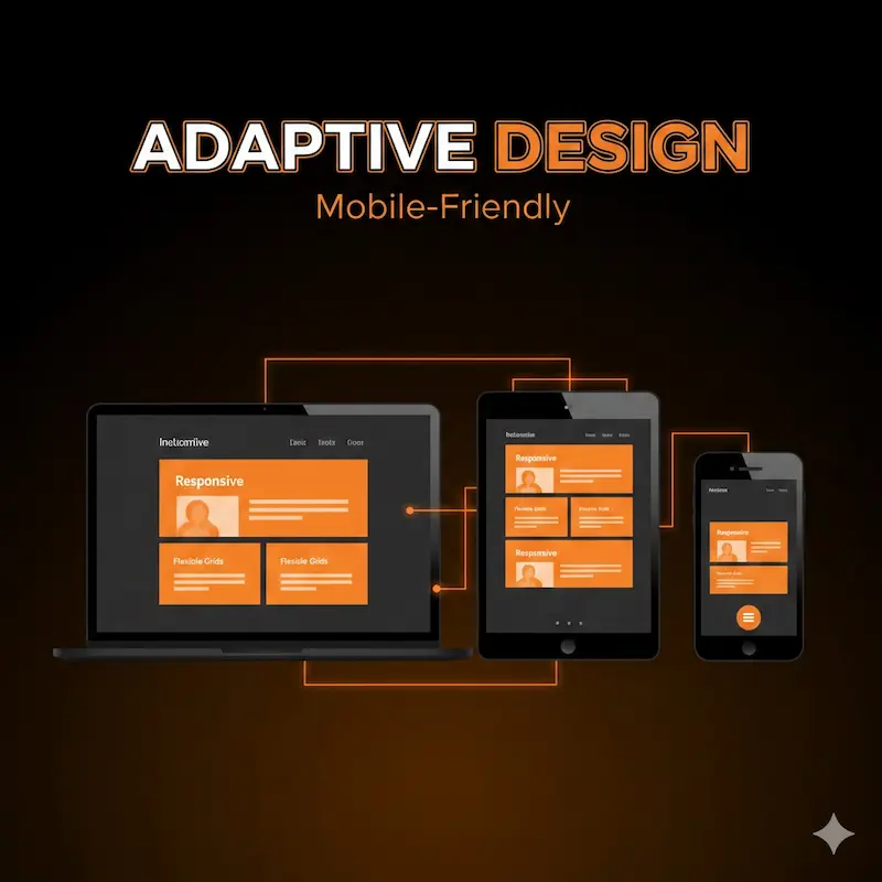 Responsive and Mobile-Friendly | software development companies in egypt Responsive website on multiple devices