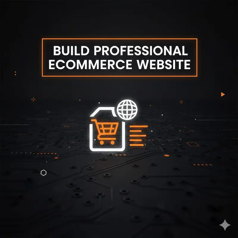 إنشاء موقع إلكتروني تجاري احترافي