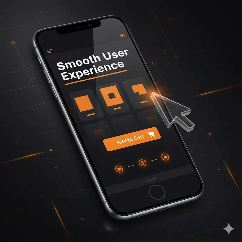 تجربة المستخدم داخل المتجر الإلكتروني