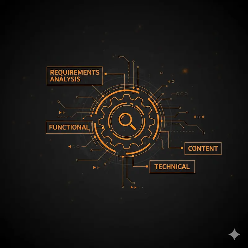 تحليل متطلبات الموقع قبل التنفيذ