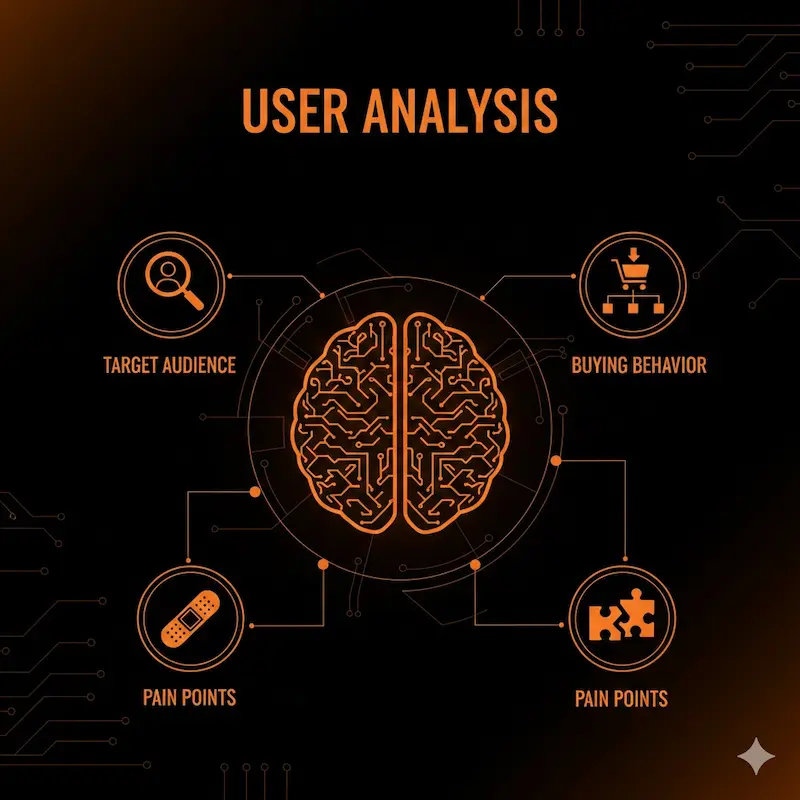 تحليل المستخدم لفهم سلوك العملاء في المتجر الإلكتروني