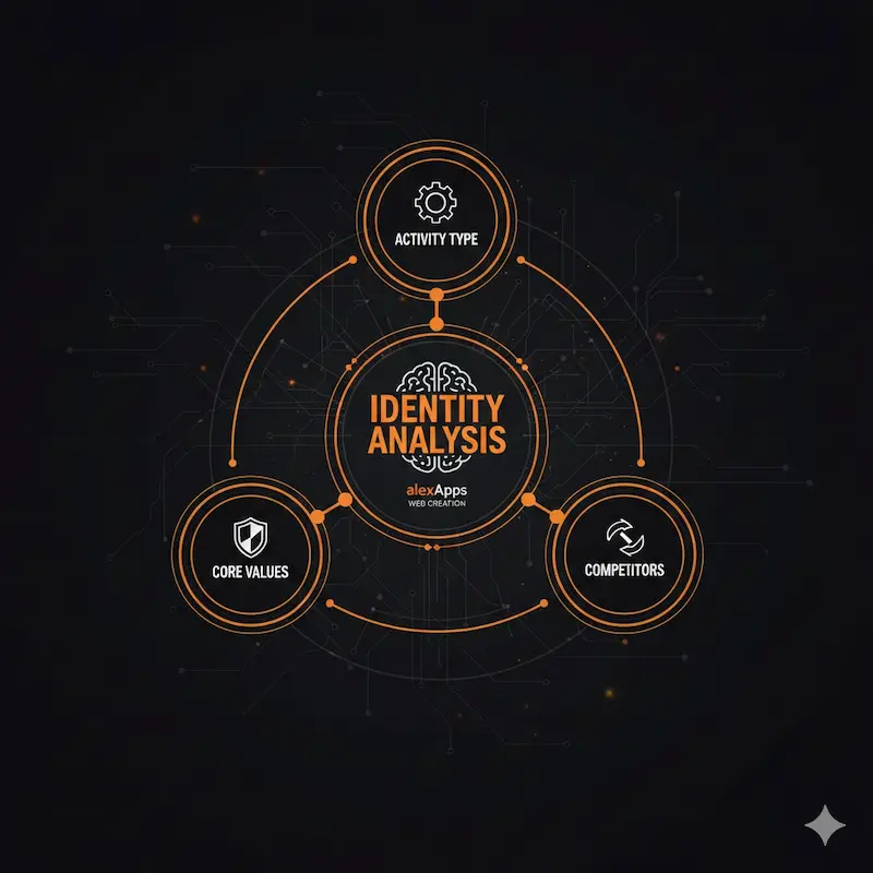تحليل الهوية | شركات برمجة في مصر - شركات البرمجة في مصر تحليل هوية الشركة قبل تصميم الموقع