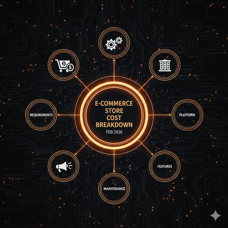 تكلفة عمل متجر إلكتروني متكامل