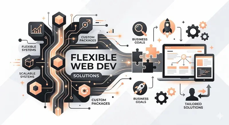 Flexible Web Development Solutions | Web Design & Development Company in Egypt / Cairo & Alexandria flexible web development solutions for business websites