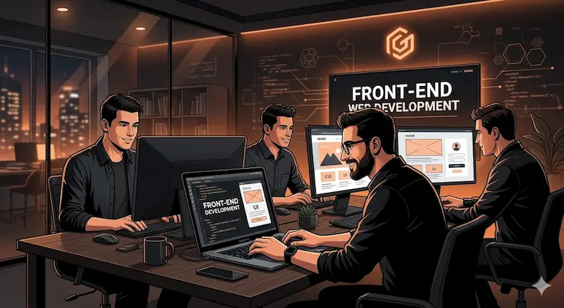 Front-end web development company