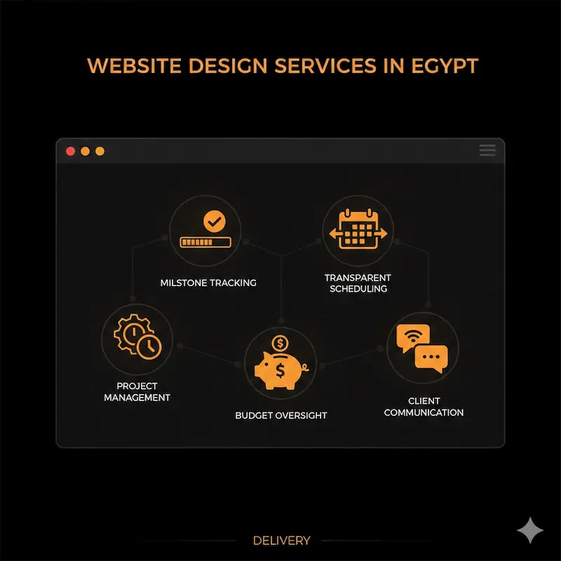 Project Management | software development companies in egypt Project management for websites