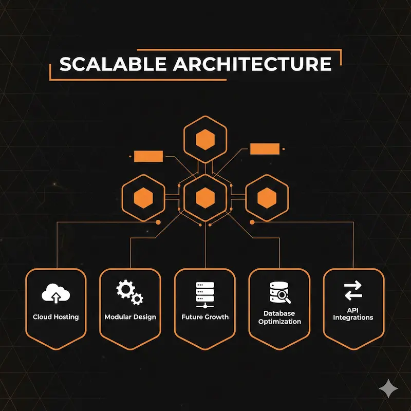 Scalable website architecture for growing traffic