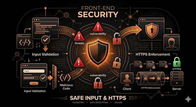Front-end security measures