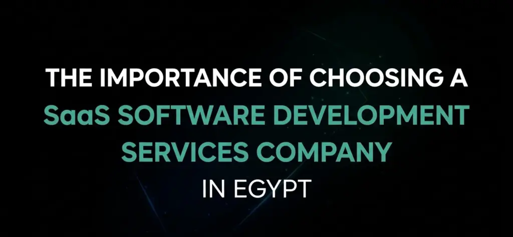 The importance of choosing a SaaS software development services company in Egyp