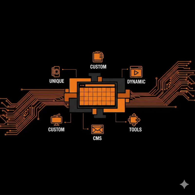 Unique Solutions | software development companies in egypt Custom website solutions with personalized features and CMS integration