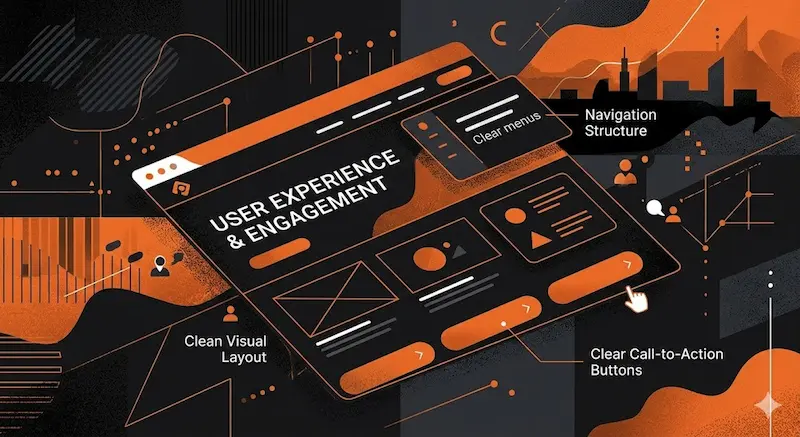 User experience design for websites