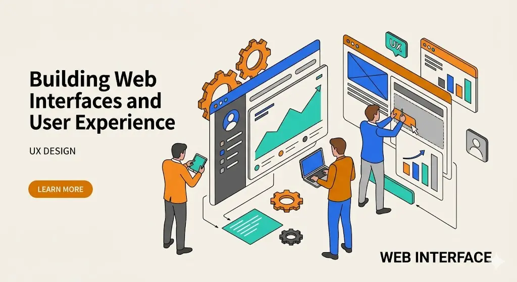 Web interface and user experience design