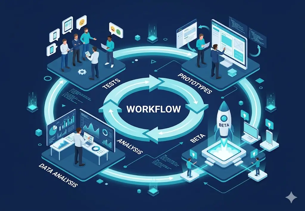 How we work on project image