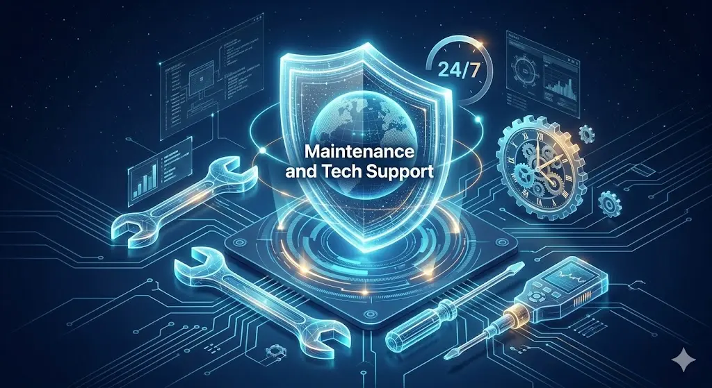 Maintenance and tech support service