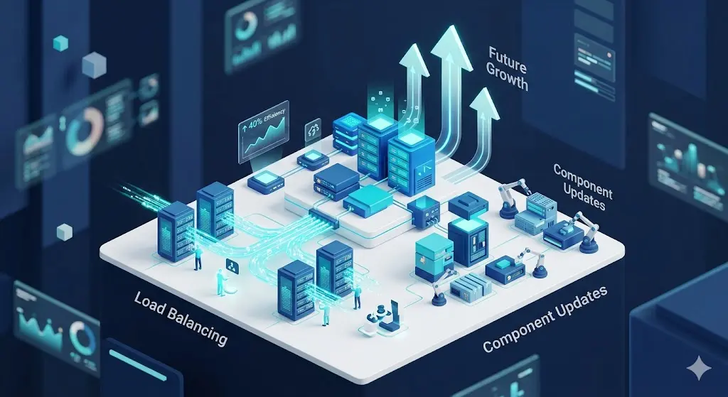 Scalable network server infrastructure