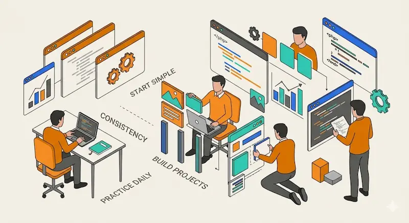 Tips for learning PHP effectively