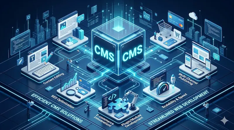 cms web development services
