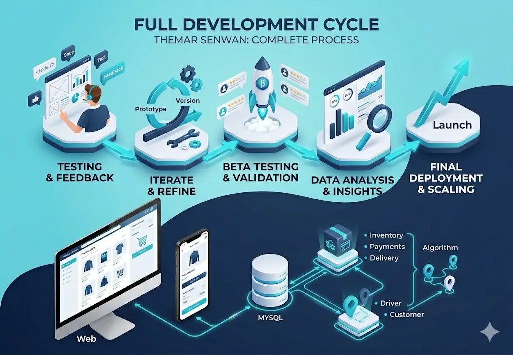 How we work on project image