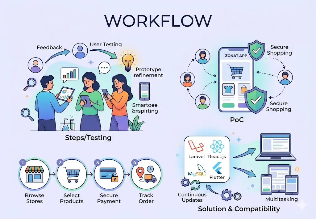 Image of how the project works