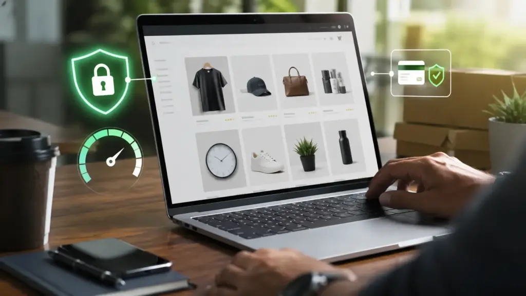 Secure online shopping