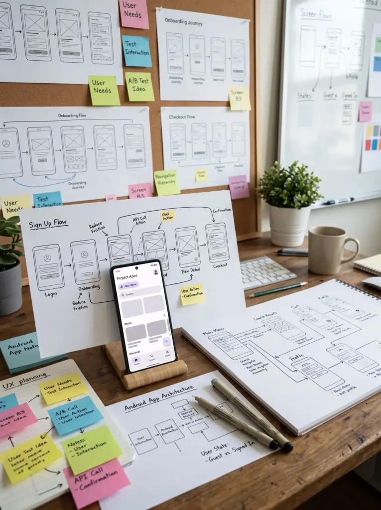 Designing User Experience Before Coding | AlexApp UX Design Planning