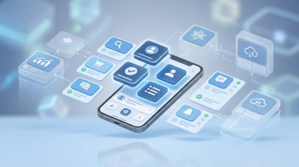 App feature selection
