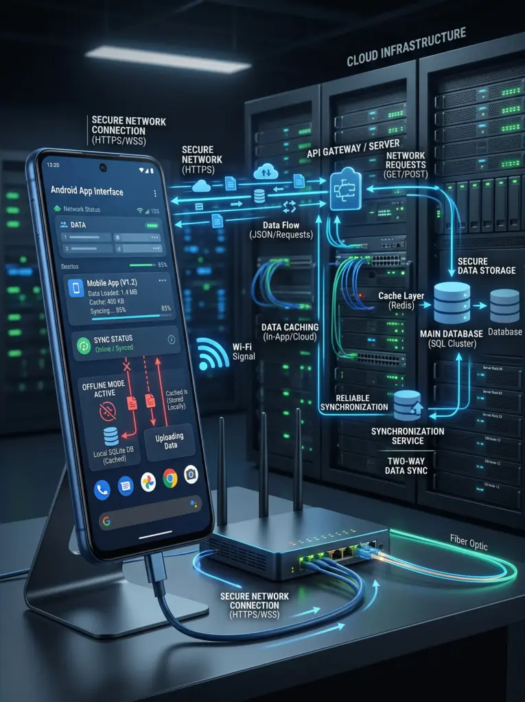 Managing Connectivity and Data | AlexApp App Data Management