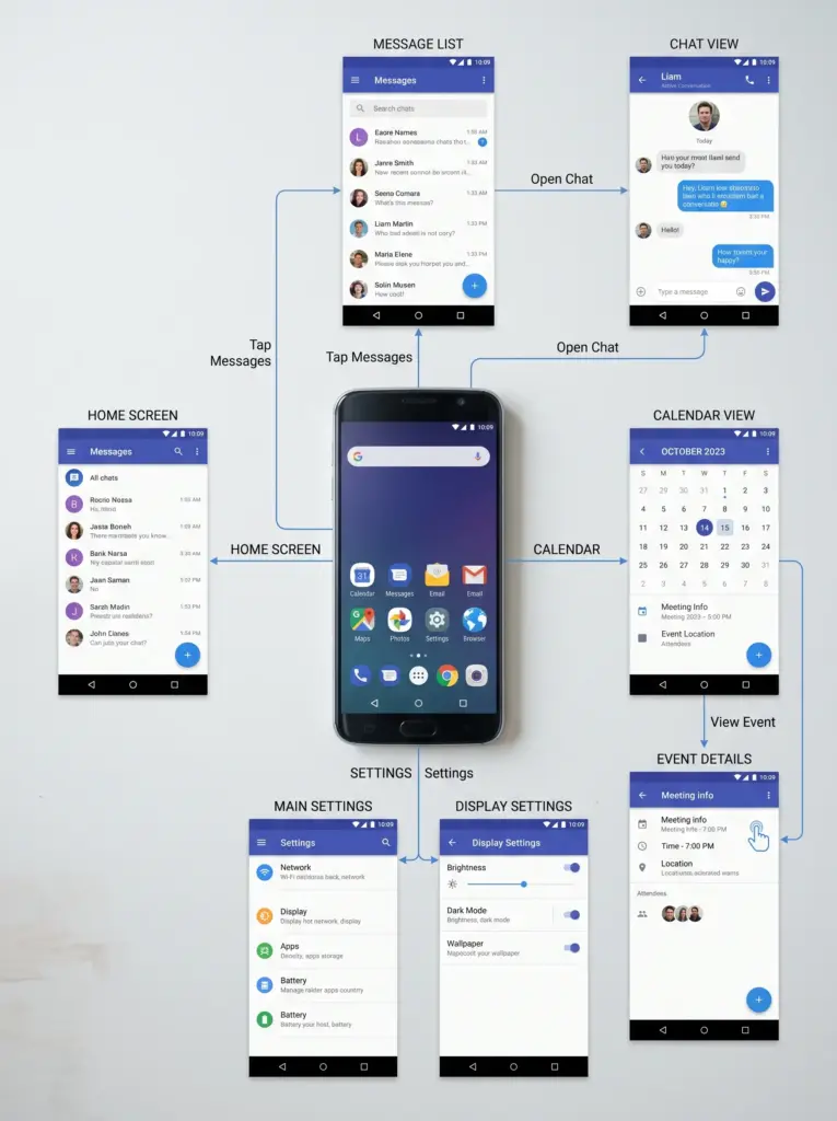 Simplifying Navigation and User Flows | AlexApp App Navigation Flow