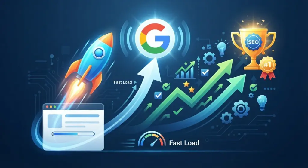 العلاقة بين سرعة الموقع وتحسين محركات البحث SEO