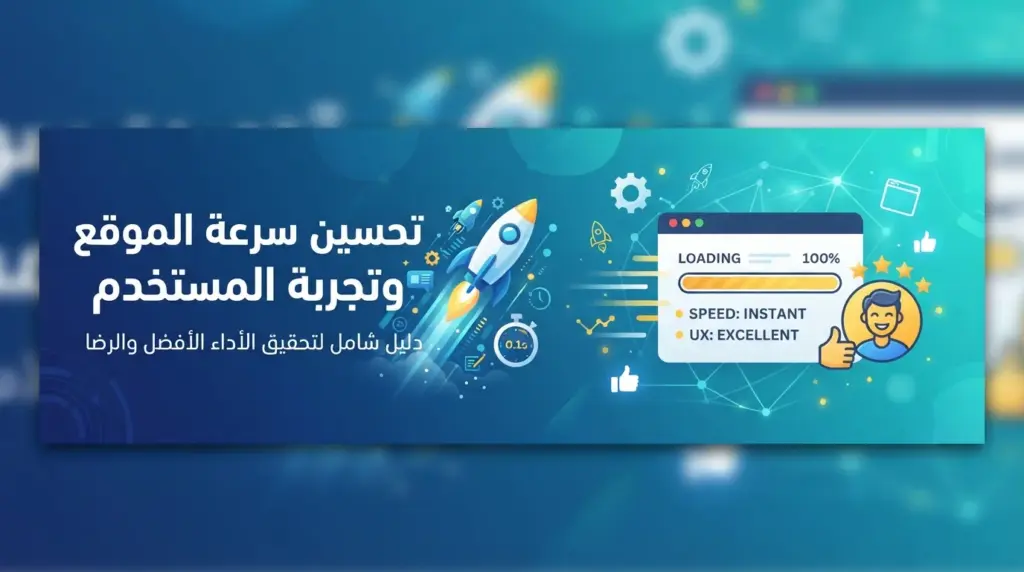 تحسين سرعة المواقع الإلكترونية وتجربة المستخدم