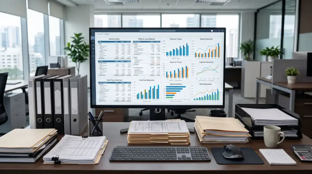 Financial Reporting Dashboard