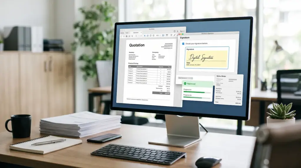 إدارة عروض الأسعار والعقود