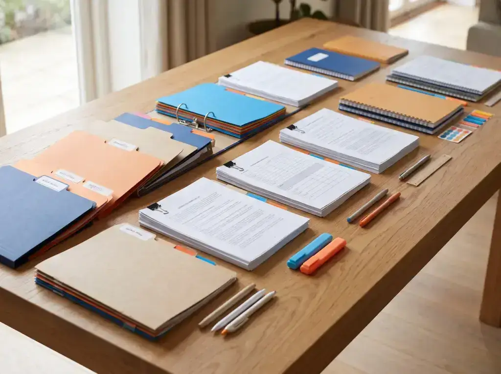 Dividing Topics into Connected Units and Lessons | AlexApp Organized Course Materials